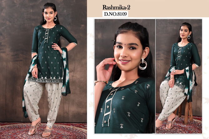 Rashmika 2 Readymade Suits Girls Wear Catalog
